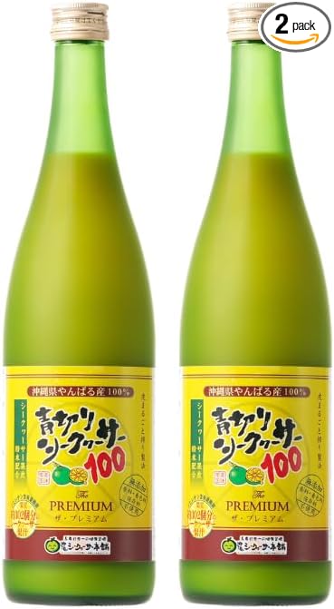 Okinawa Special Sale Aokiri Seikwasa 100 Premium 720ml [Straight Original Liquid Okinawa Ogimi Village Aokiri 100% Fresh Squeezed Nobiletin Vitamin C] Bottle