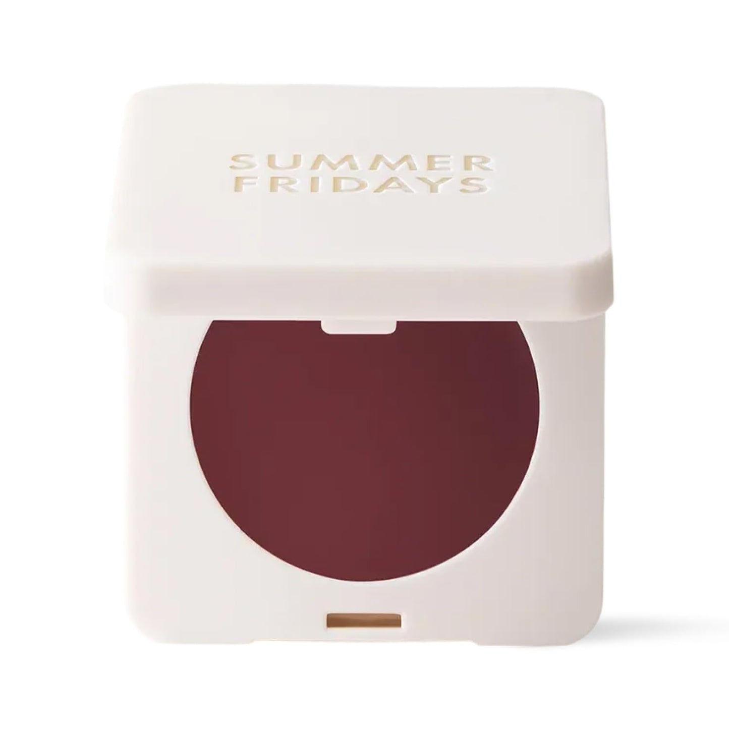 Summer Fridays Blush Butter Balm - Skincare-Infused Hydrating Cream Blush with Hyaluronic Acid, Ceramides, & Shea Butter for a Dewy Flush of Color - Cheek and Lip Tint - Pink Sunset (0.14 Oz)