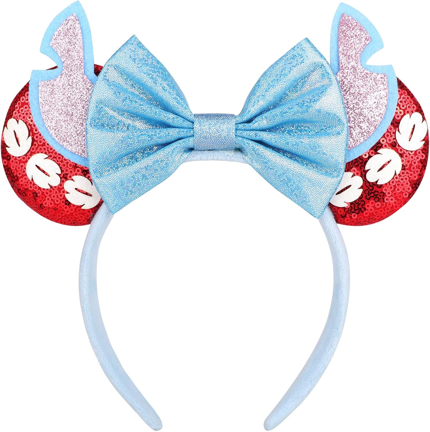 DRESHOW Mouse Ears Bow Sequins Party Decoration Cosplay Costume for Girls and Women