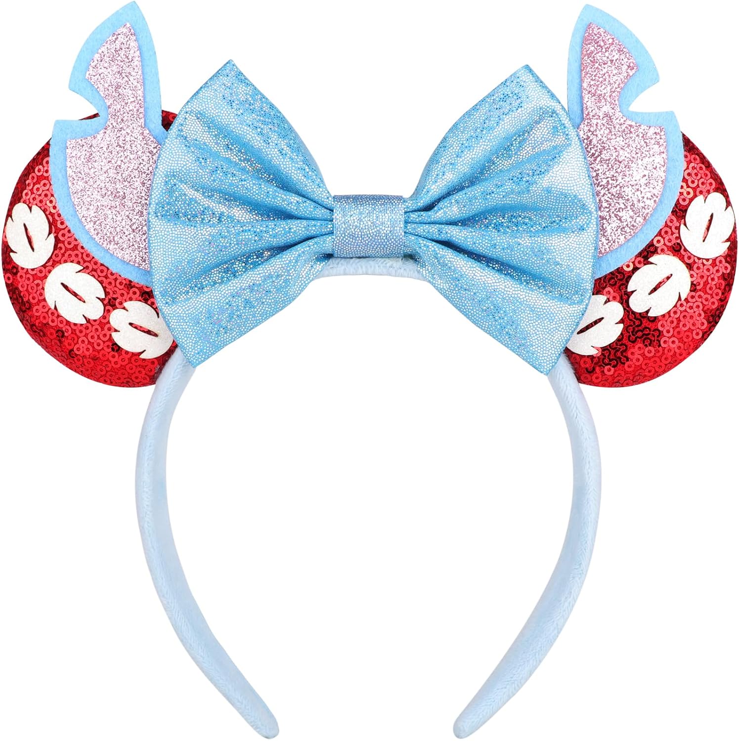 DRESHOW Mouse Ears Bow Sequins Party Decoration Cosplay Costume for Girls and Women
