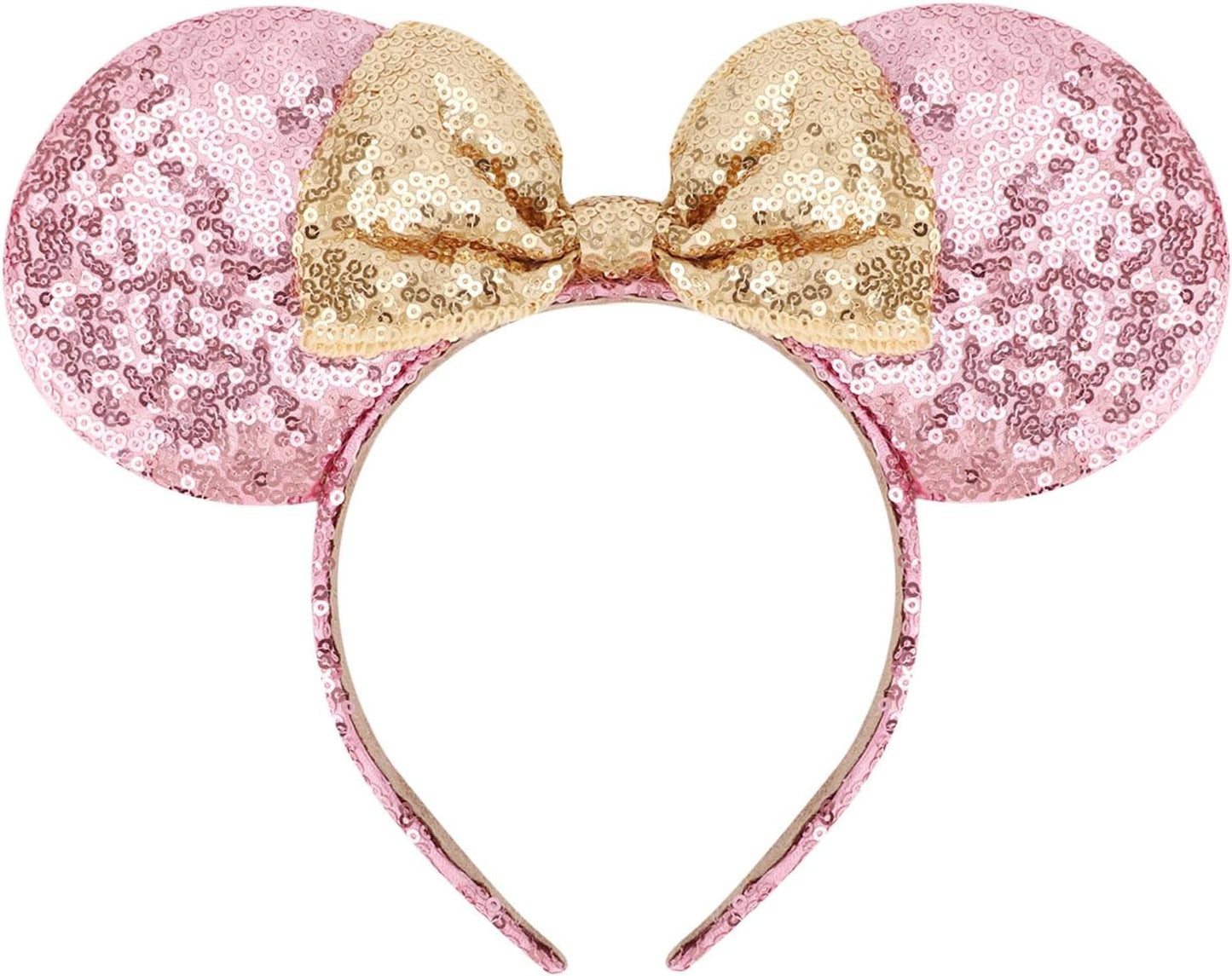 DRESHOW Mouse Ears Bow Sequins Party Decoration Cosplay Costume for Girls and Women