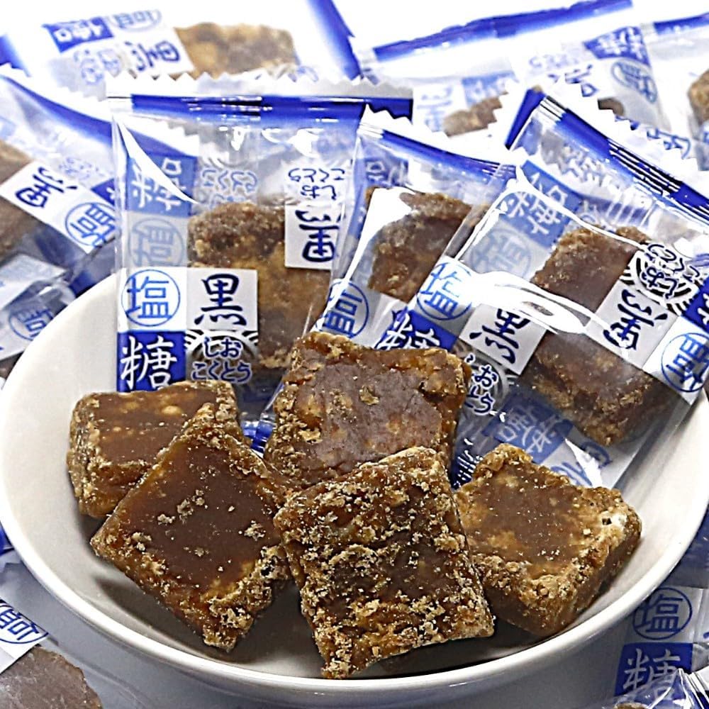 塩黒糖 150g×1袋 沖縄県産 黒糖菓子 ミネラル補給 熱中症対策 塩分 個包装 おやつ 沖縄 お土産 お取り寄せ お菓子