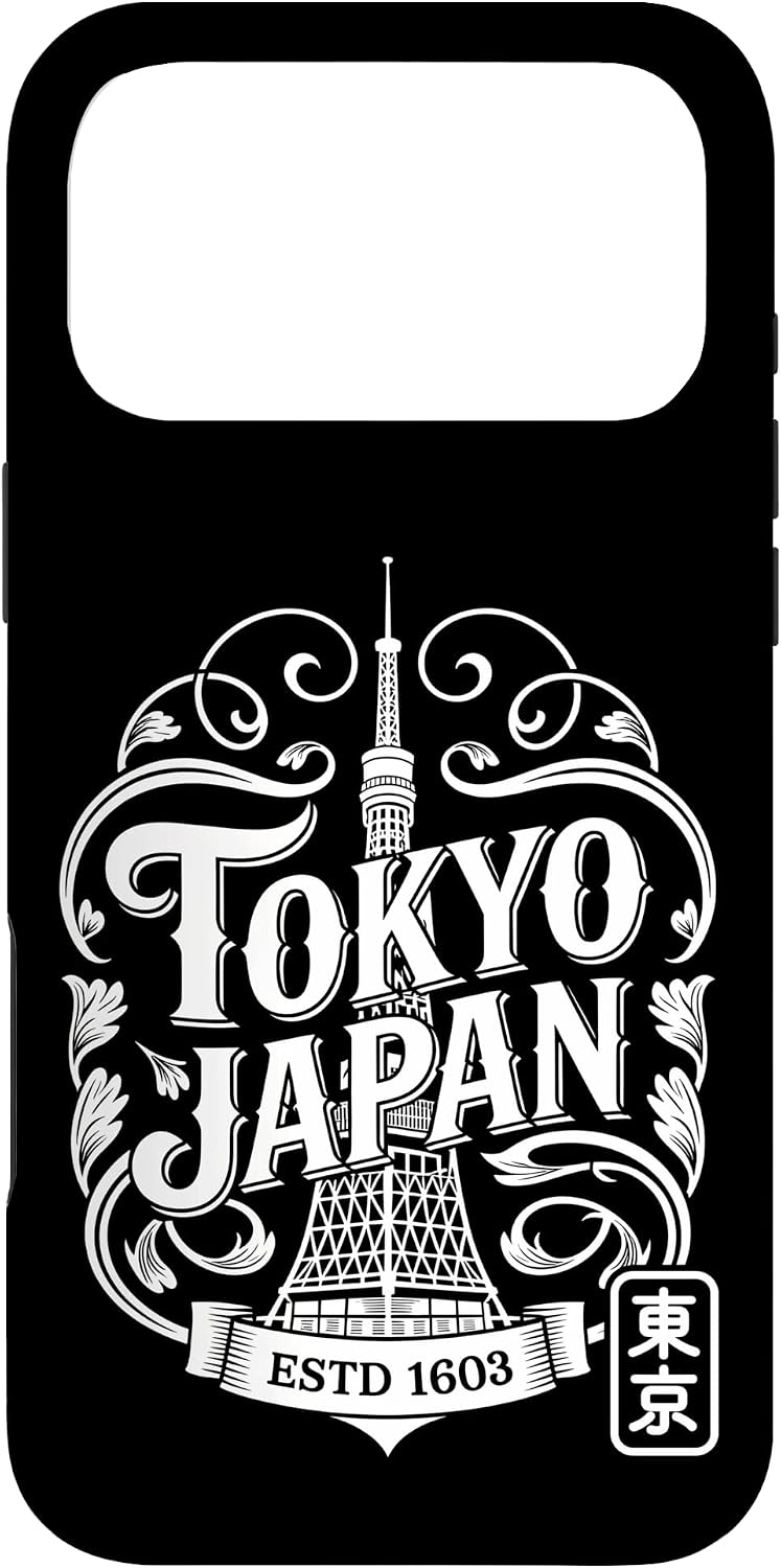東京タワージャパン ヴィンテージ 旅行 アニメ 漢字 お土産 スマホケース iPhone 17 用
