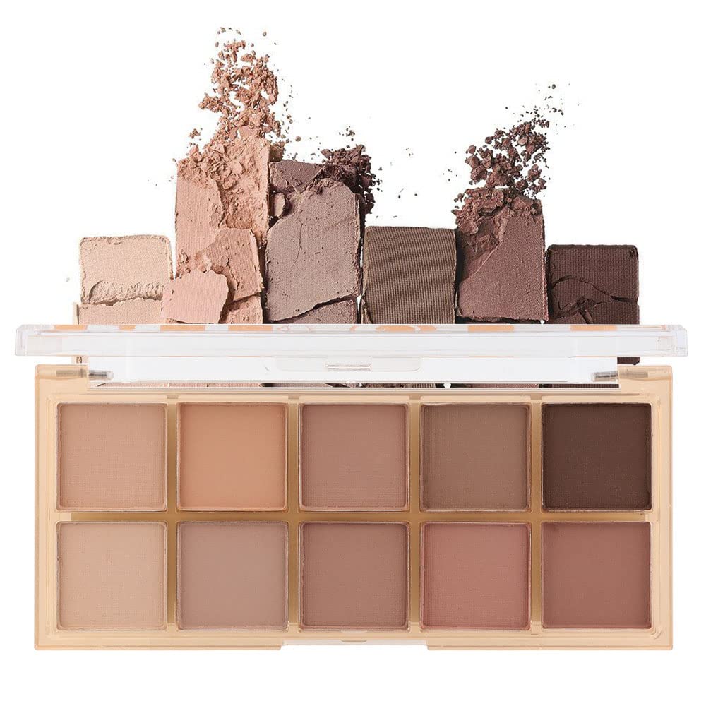 CAKAILA Brown Eyeshadow Palette-Neutral Nude Brown Smokey Eye Shadow Palette,Rose Gold Bronze Naked Cream Eyeshadow Palette Makeup,Natural Eyeshadow for Eyes Long Lasting Naturing-Looking