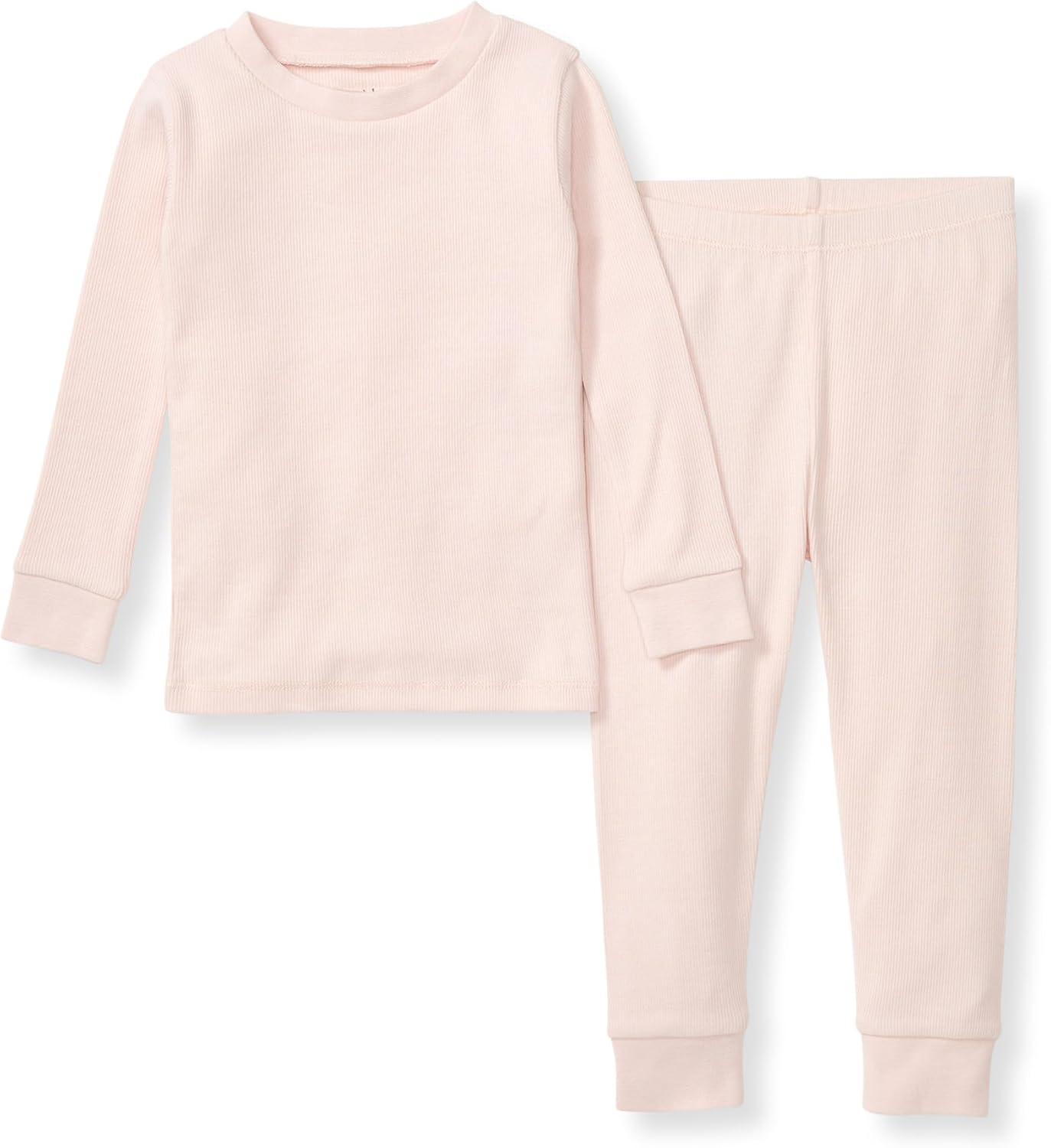 Burt's Bees Baby Pijama de algodón orgánico para niñas, conjunto de pijama para niños pequeños, 2 piezas