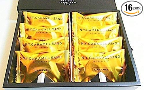 N.Y. Caramel Sand Tokyo Limited Gift [Noshi Compatible] New York Caramel Sand Hand Souvenir (8 pieces, Thank You)