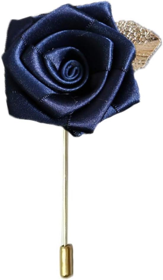 Flairs New York Esenciales del Caballero Premium Broche de Solapa de Flor Hecho a Mano