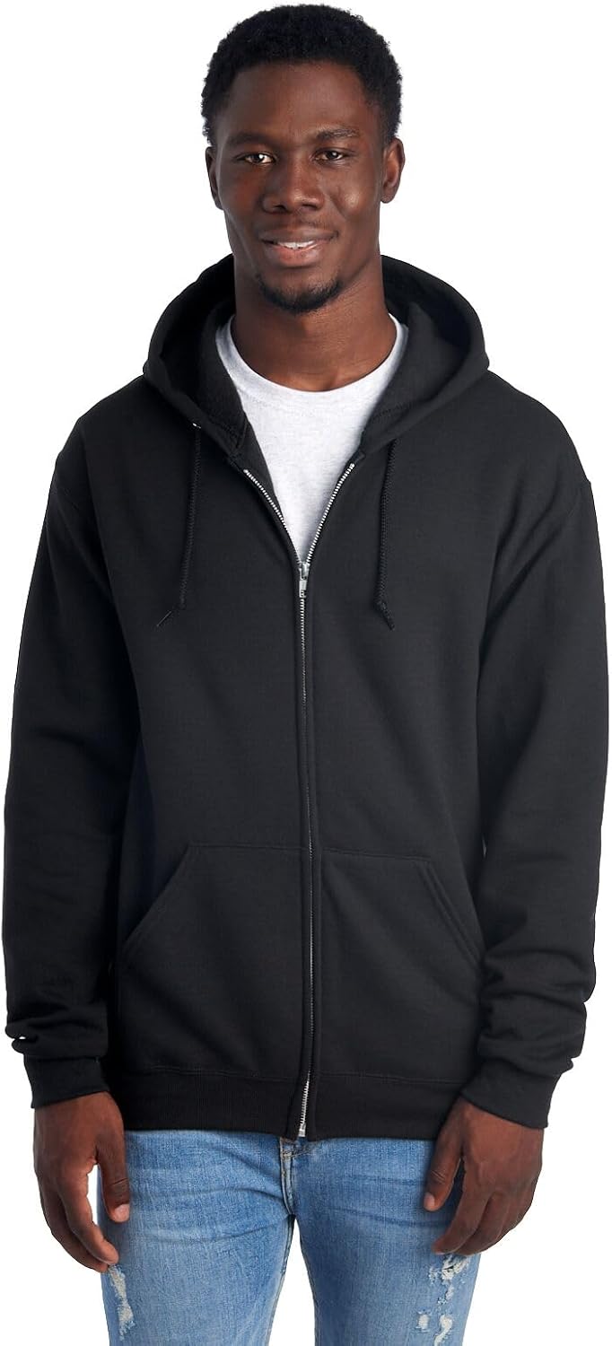 Jerzees Sudaderas con capucha y sudaderas de forro polar NuBlend para hombre, mezcla de algodón, tallas S-3X