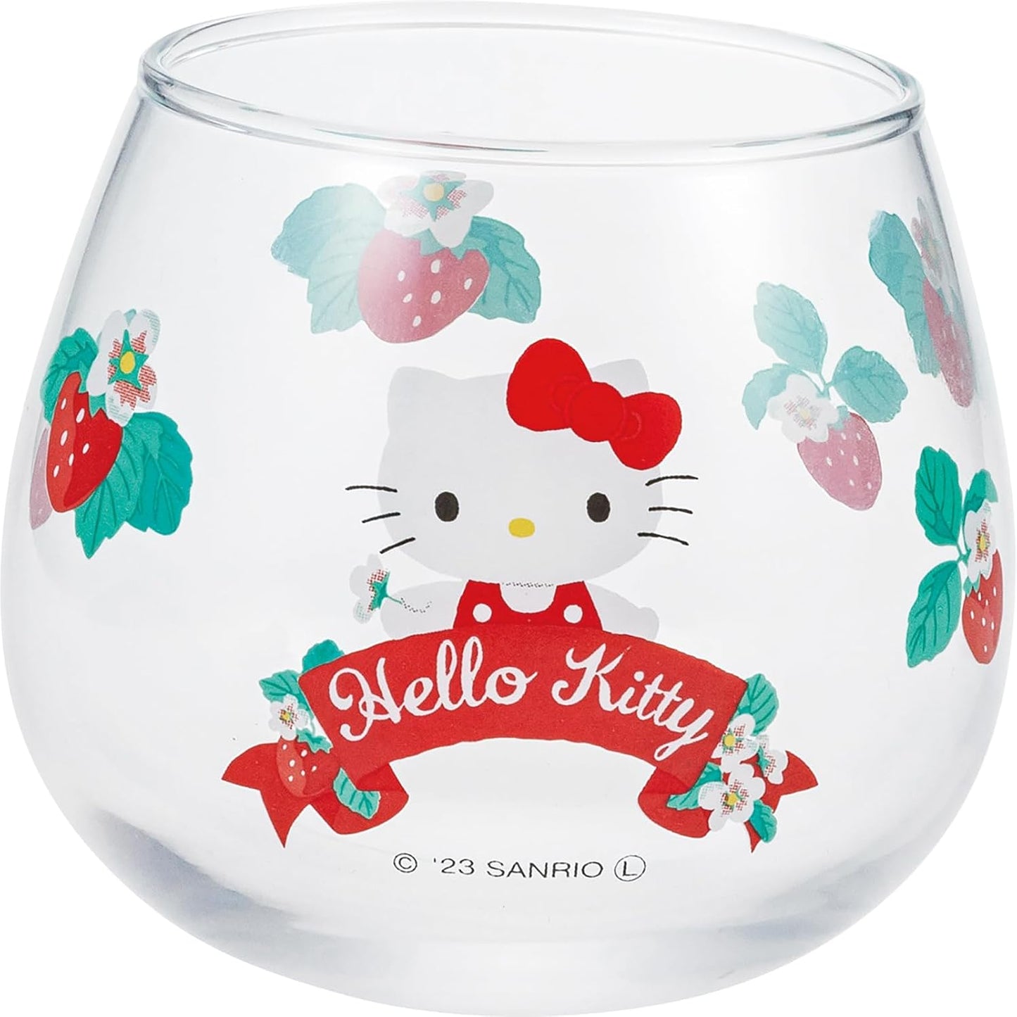 Sanrio SAN4213-1 Hello Kitty Soup Bowl and Rice Bowl Dinnerware Set, Mini, Kitty, Miscellaneous Goods, Sanrio Goods, Gift, Made in Japan