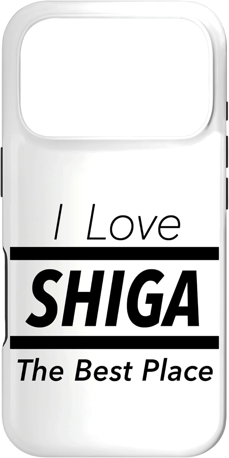 アイラブ・SHIGA 滋賀（I Love）JIMO-T【47都道府県】JIMO-T ジモティ プレゼント お土産 面白い スマホケース iPhone 13 用