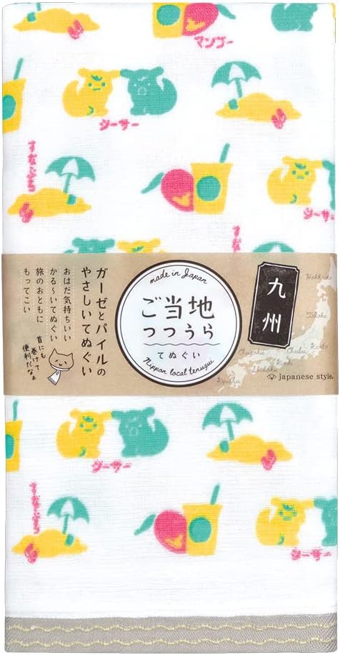 Nissen Shoko Japanese Style Local Tutoraura Tenugui Wind Towel, Tokyo 1. TU-719