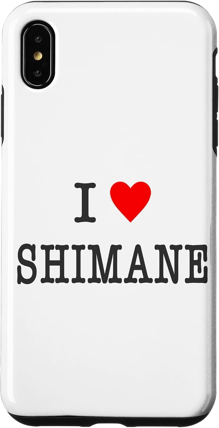 アイラブ・SHIMANE 島根（I Love ハート）【47都道府県】JIMO-T ジモティ お土産 プレゼント 面白 スマホケース iPhone 15 Plus 用