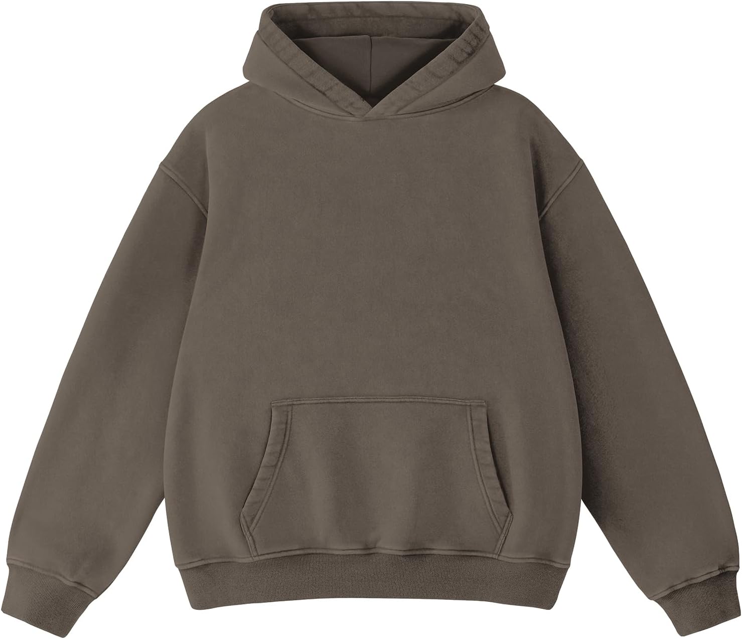 Hatant Sudaderas con capucha de gran tamaño para hombres y parejas, sudaderas con capucha pesadas vintage para hombre, suéteres de lavado ácido, ropa 2026