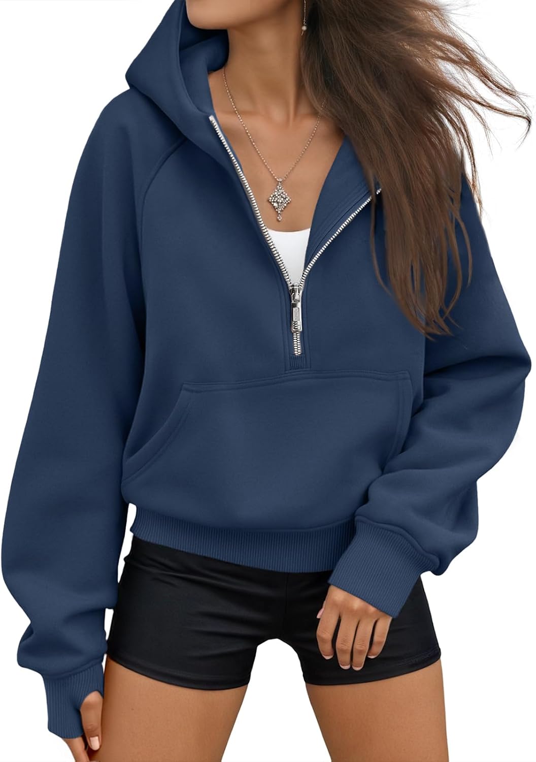 AUTOMET Sudaderas con capucha de mujer, sudaderas de forro polar para otoño, conjuntos de moda, sudaderas para hacer ejercicio, chaquetas con cremallera Y2K de invierno, sudaderas de gran tamaño, ropa