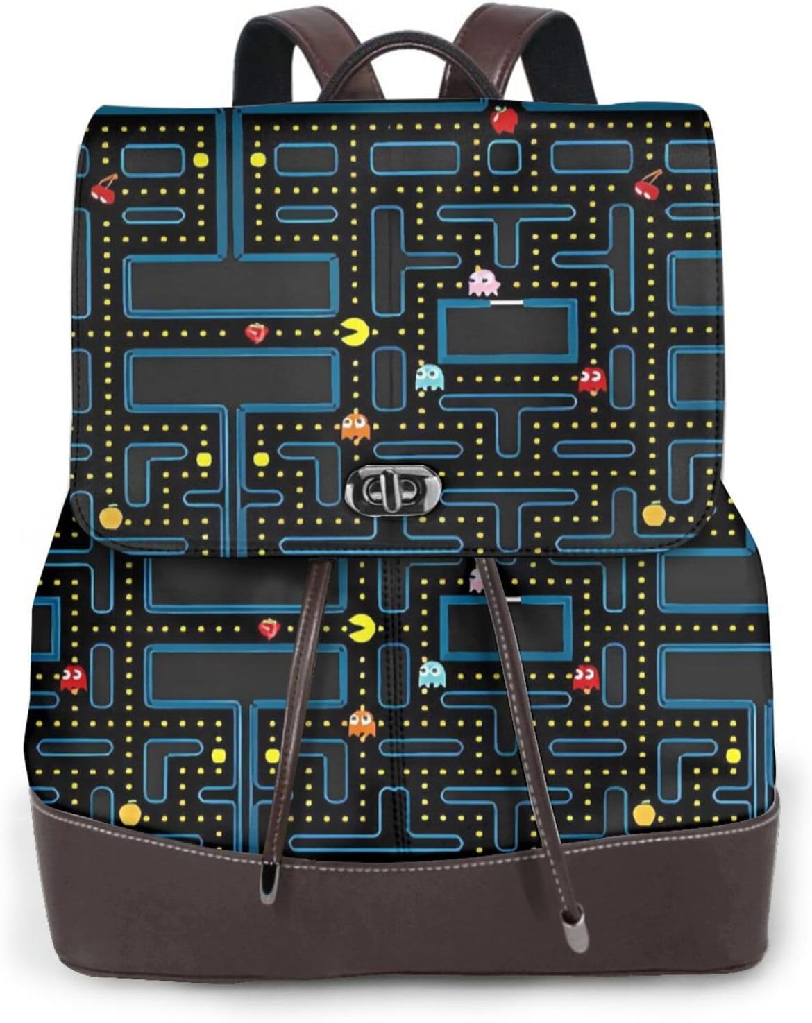 Haunted Mansion - Mochila para mujer, de cuero, a la moda, lindas mochilas pequeñas, ligeras, informales, viajes, senderismo, mochila para laptop, mochila de hombro