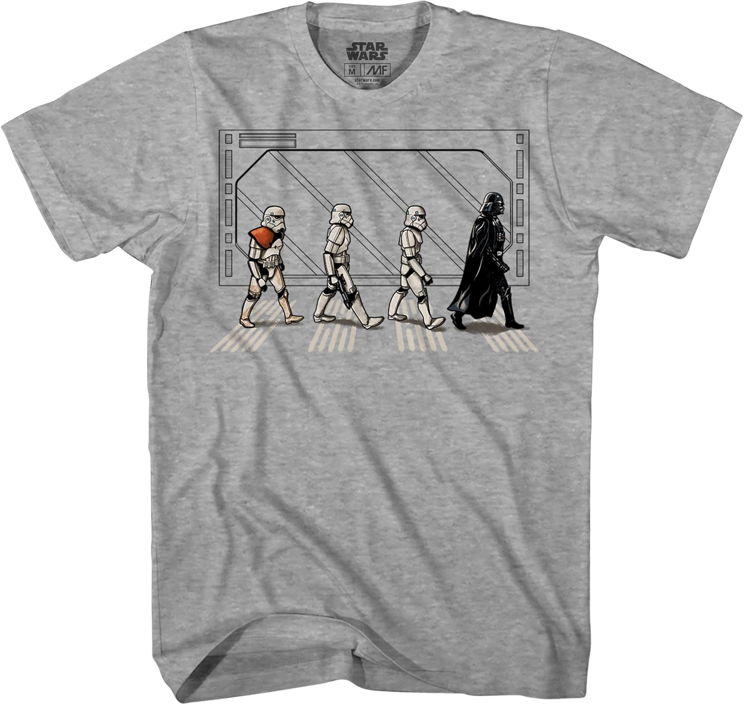 STAR WARS Death Star Road Stormtrooper Crossing - Camiseta para hombre