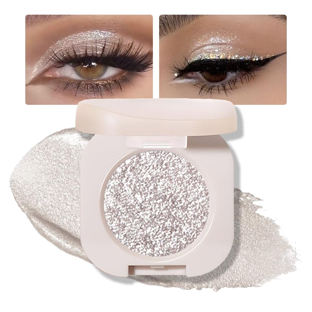 FeiCuiYun - Paleta de sombra de ojos mate monocromática, sombra de ojos verde bosque mate para mujeres mayores, mini sombra de ojos prensada pigmentada impermeable, vegana, con talco, libre de