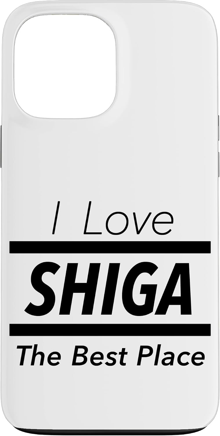アイラブ・SHIGA 滋賀（I Love）JIMO-T【47都道府県】JIMO-T ジモティ プレゼント お土産 面白い スマホケース iPhone 13 用