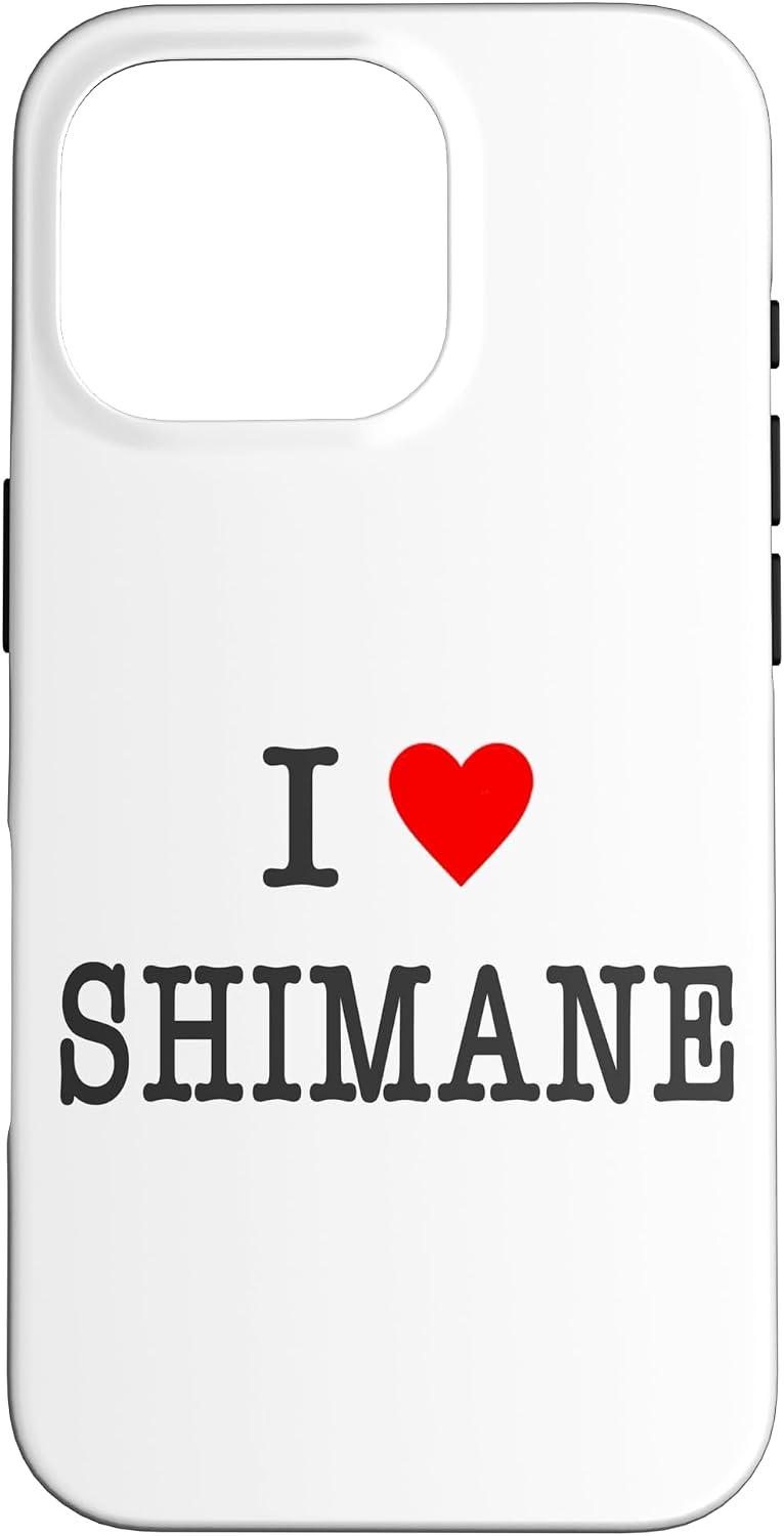 アイラブ・SHIMANE 島根（I Love ハート）【47都道府県】JIMO-T ジモティ お土産 プレゼント 面白 スマホケース iPhone 15 Plus 用