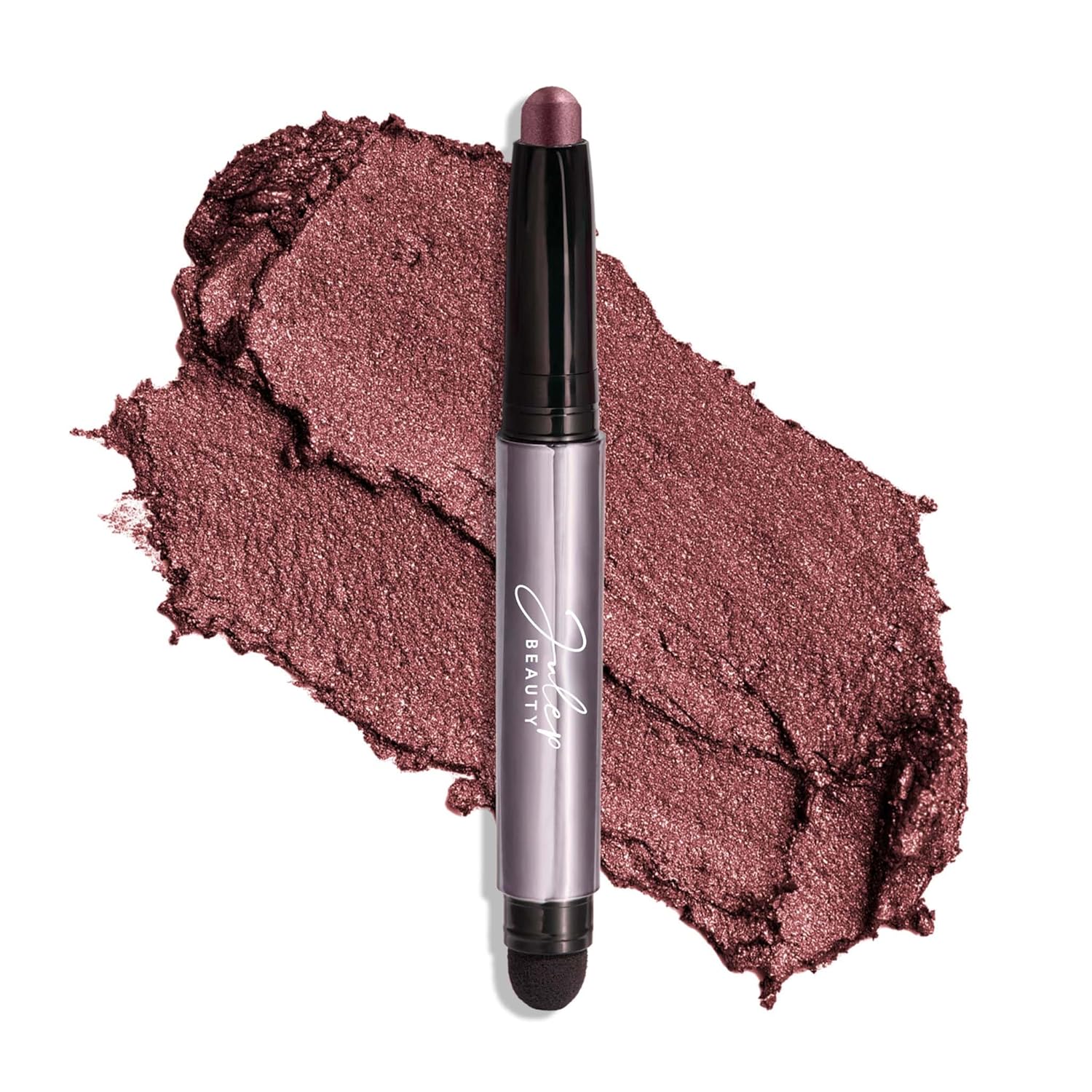 Julep Eyeshadow 101 Cream-to-Powder Waterproof Eyeshadow Stick – Mink Mauve Shimmer – Long-Lasting, Buildable, Crease-Proof, Cruelty Free, Shimmer Finish with Built-In Smudger