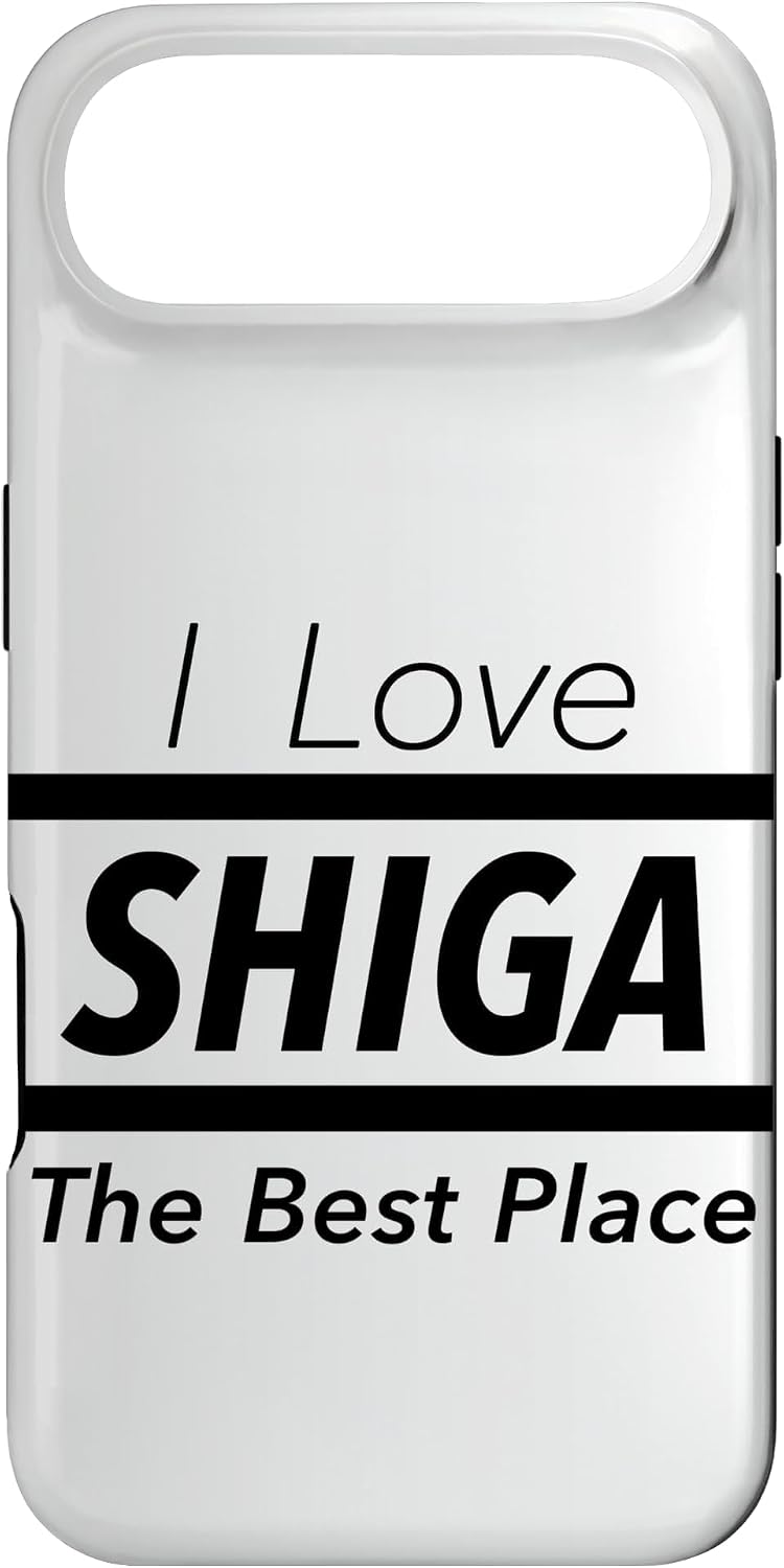 アイラブ・SHIGA 滋賀（I Love）JIMO-T【47都道府県】JIMO-T ジモティ プレゼント お土産 面白い スマホケース iPhone 13 用
