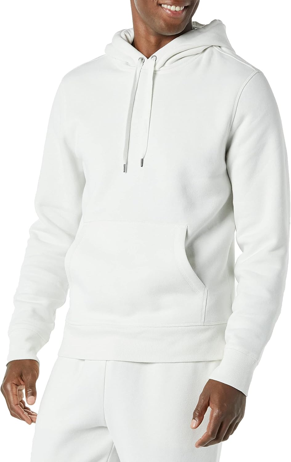 Essentials Sudadera de vellón con capucha para hombre (disponible en tallas para hombres grandes y altos)