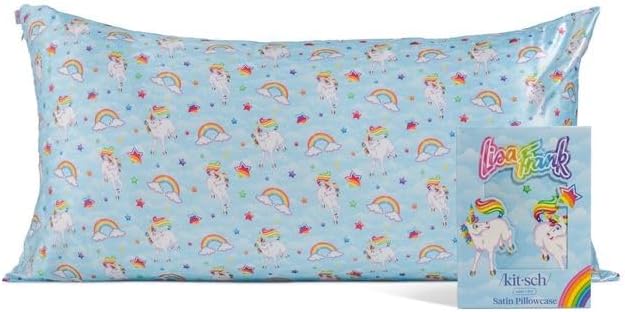 Kitsch x Star Wars Rebel Alliance - Funda de almohada de satén con cremallera para cabello y piel, más suave que las fundas de almohada de seda, funda de almohada de satén refrescante, fundas de almohada sin arrugas, tamaño estándar, 19 x 26 pulgadas