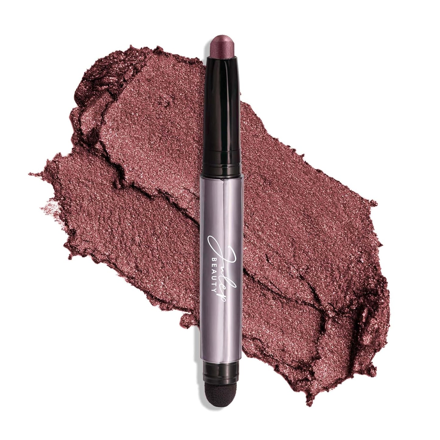 Julep Eyeshadow 101 Cream-to-Powder Waterproof Eyeshadow Stick – Smoky Amethyst Shimmer – Long-Lasting, Buildable, Crease-Proof, Cruelty Free, Shimmer Finish with Built-In Smudger