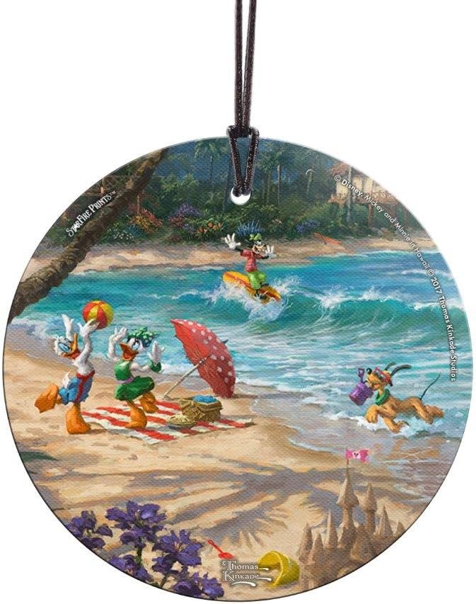 Disney - 101 Dálmatas – 3.5 pulgadas Starfire Prints colgante accesorio de impresión de vidrio – Ideal para regalar y coleccionar | Hanging glass print | Bedroom or office display | Disney fan gift