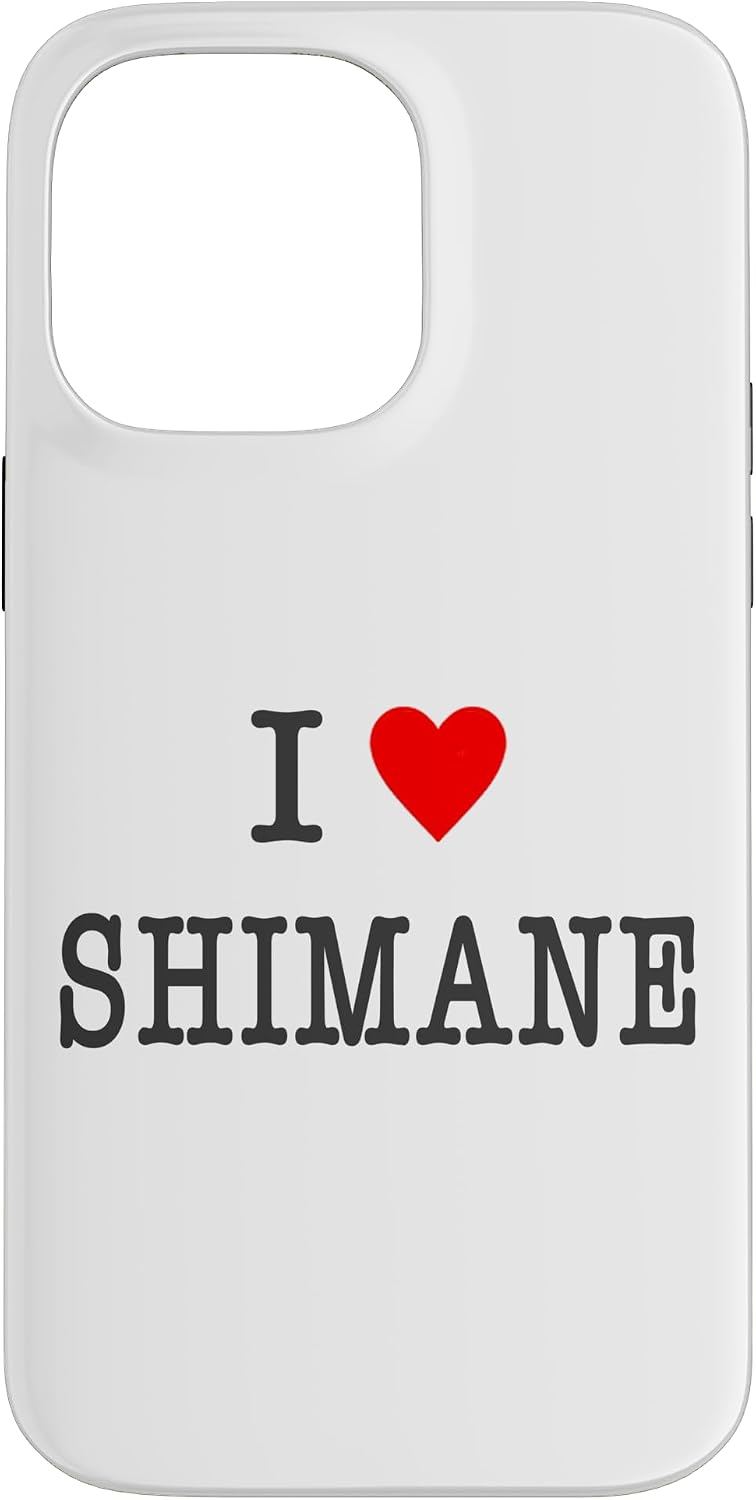 アイラブ・SHIMANE 島根（I Love ハート）【47都道府県】JIMO-T ジモティ お土産 プレゼント 面白 スマホケース iPhone 15 Plus 用