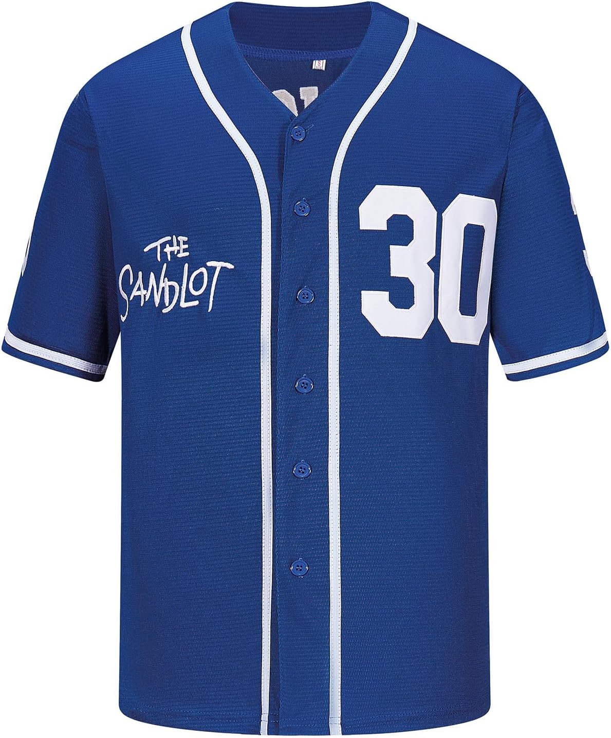 Traje de los años 90 para hombre, Sandlot 30 Jersey Rodriguez 30 Squints 5 Yeah-Yeah 11 Camisetas de béisbol de manga corta para hombres y mujeres