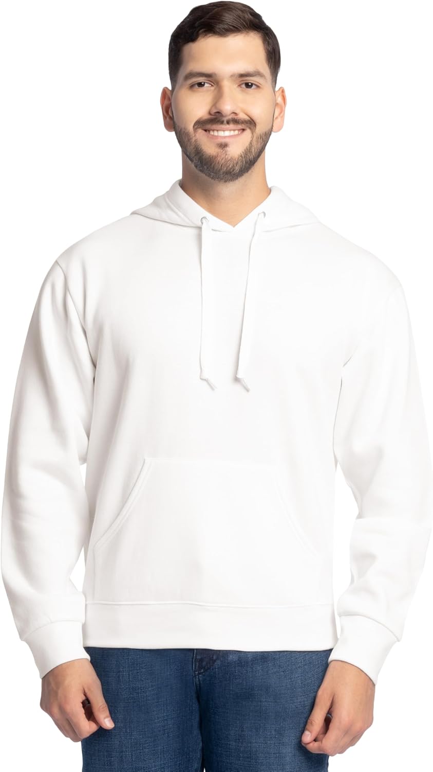 Fruit of the Loom Men's Eversoft Fleece Pullover Hooded Sweatshirt, Moisture Wicking & Breathable