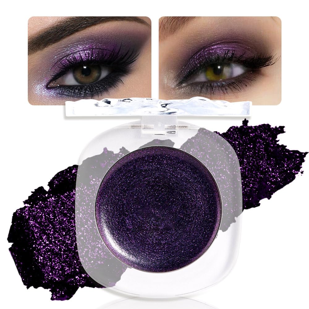 FeiCuiYun - Paleta de sombra de ojos mate monocromática, sombra de ojos verde bosque mate para mujeres mayores, mini sombra de ojos prensada pigmentada impermeable, vegana, con talco, libre de