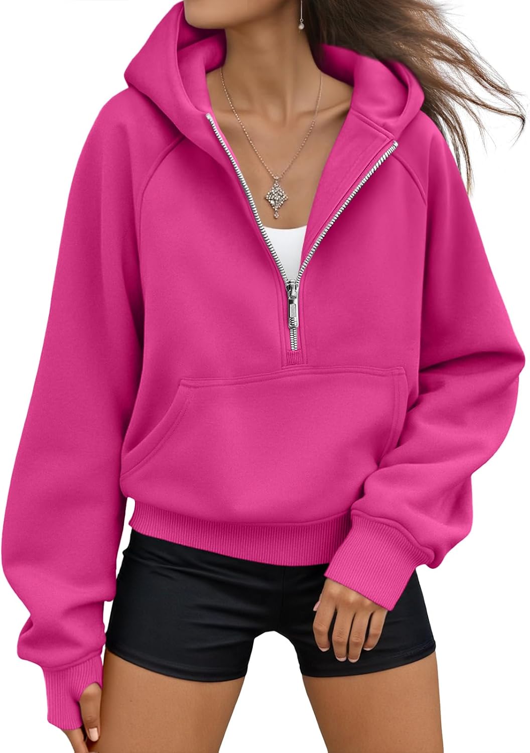 AUTOMET Sudaderas con capucha de mujer, sudaderas de forro polar para otoño, conjuntos de moda, sudaderas para hacer ejercicio, chaquetas con cremallera Y2K de invierno, sudaderas de gran tamaño, ropa
