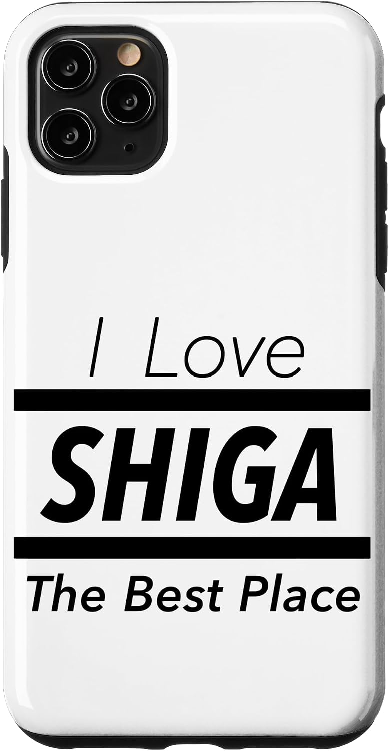 アイラブ・SHIGA 滋賀（I Love）JIMO-T【47都道府県】JIMO-T ジモティ プレゼント お土産 面白い スマホケース iPhone 13 用