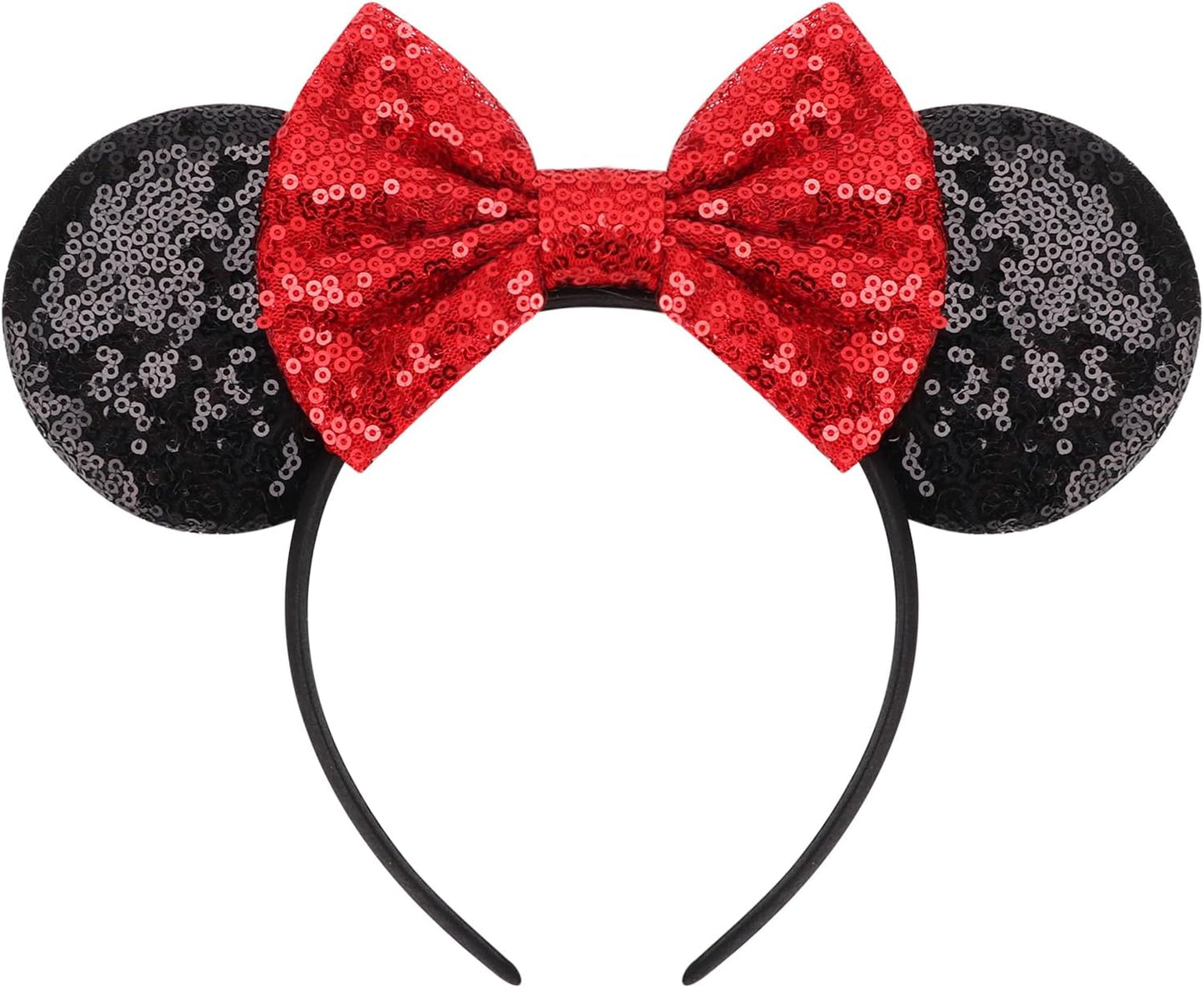 DRESHOW Mouse Ears Bow Sequins Party Decoration Cosplay Costume for Girls and Women