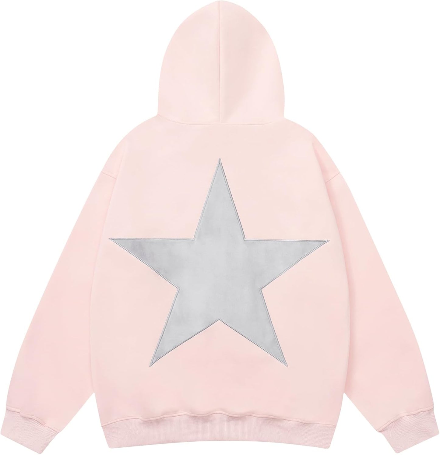 Aelfric Eden Sudaderas con capucha de estrellas Y2k de gran tamaño con estampado gráfico estilo 90s con cuello redondo de manga larga sudaderas con capucha estilo Pullover
