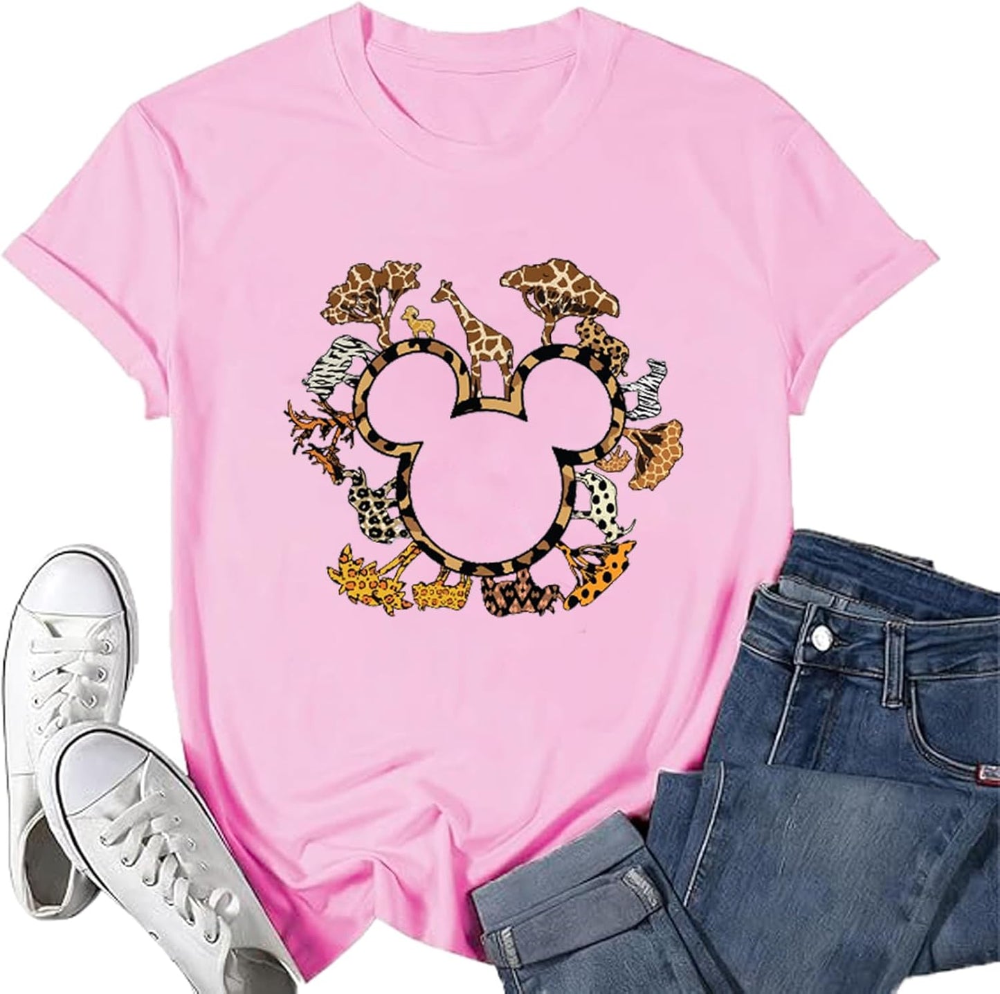 Camisa mágica para mujer, camiseta del Reino Mágico, camiseta gráfica de castillo, vacaciones familiares, tops de manga corta, tops casuales de verano