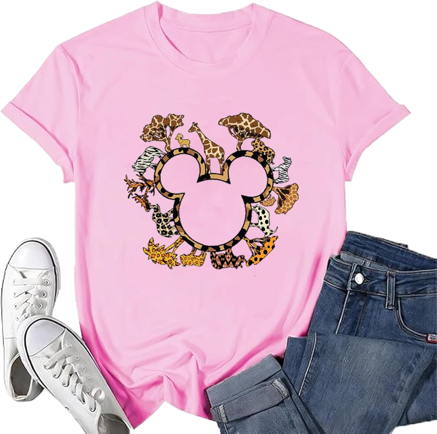 Camisa mágica para mujer, camiseta del Reino Mágico, camiseta gráfica de castillo, vacaciones familiares, tops de manga corta, tops casuales de verano
