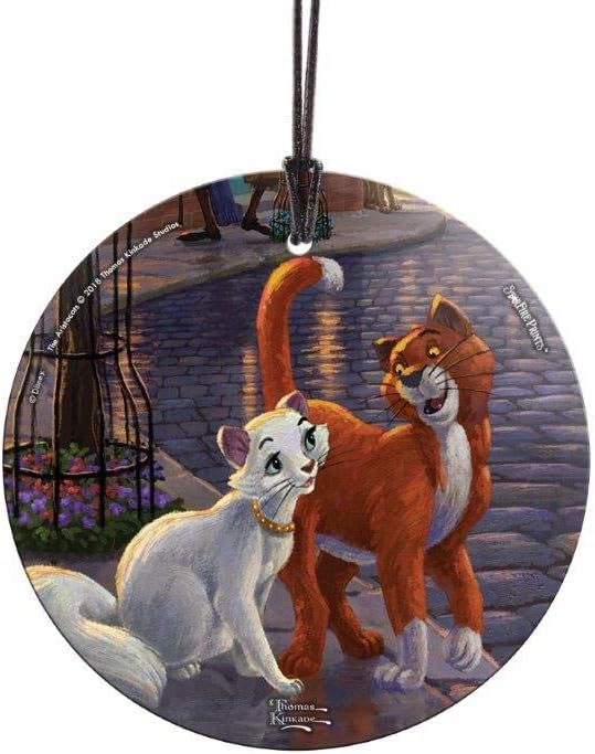 Disney - 101 Dálmatas – 3.5 pulgadas Starfire Prints colgante accesorio de impresión de vidrio – Ideal para regalar y coleccionar | Hanging glass print | Bedroom or office display | Disney fan gift