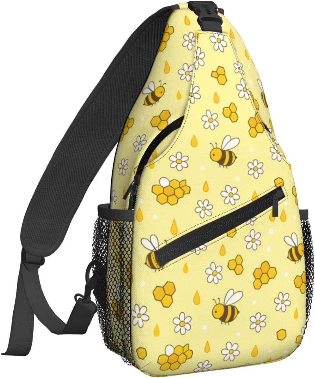 Famame Mochila bandolera para el pecho, bolsa de hombro, gimnasio, ciclismo, viajes, senderismo, mochila para hombres y mujeres, MultiColor37, Tamaño único