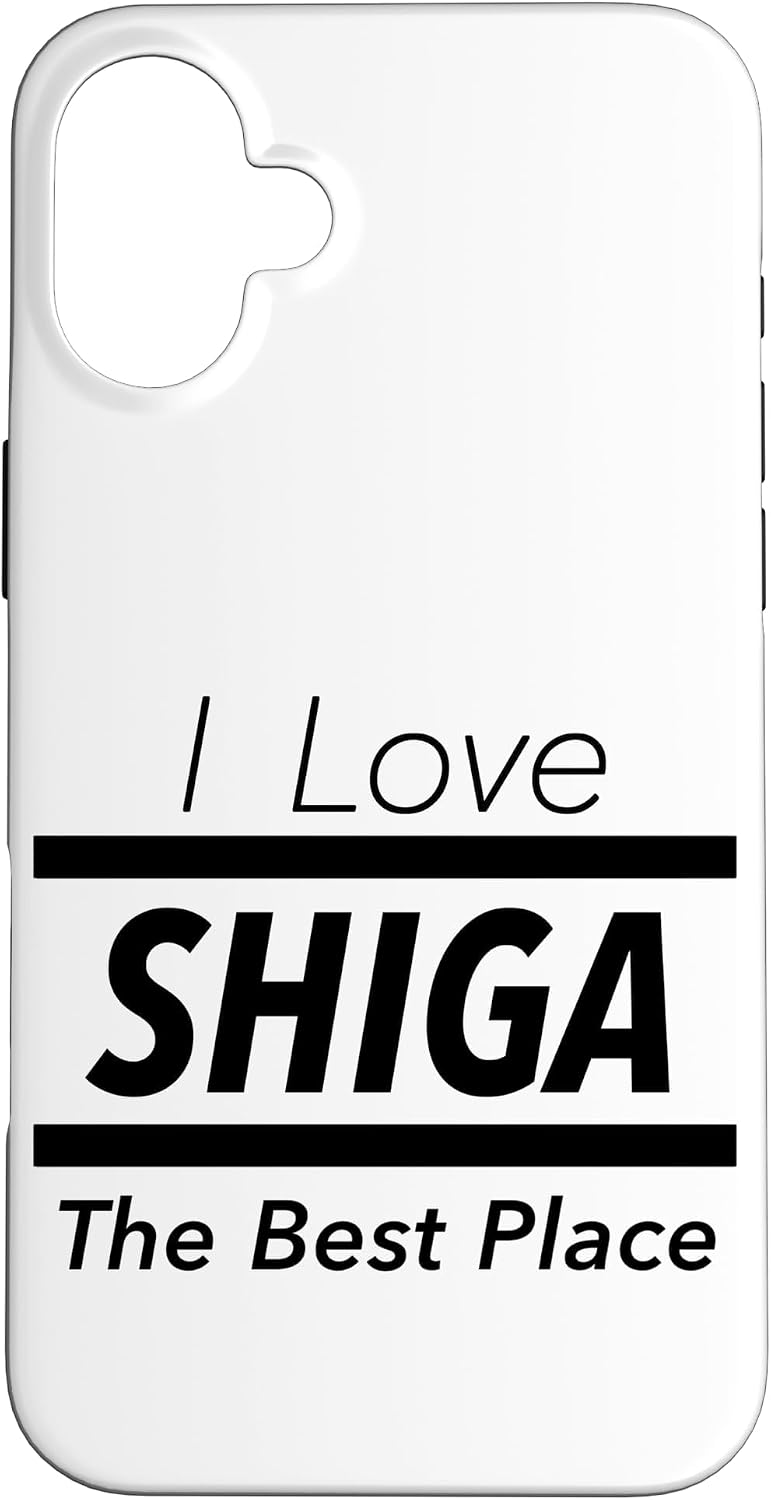 アイラブ・SHIGA 滋賀（I Love）JIMO-T【47都道府県】JIMO-T ジモティ プレゼント お土産 面白い スマホケース iPhone 13 用