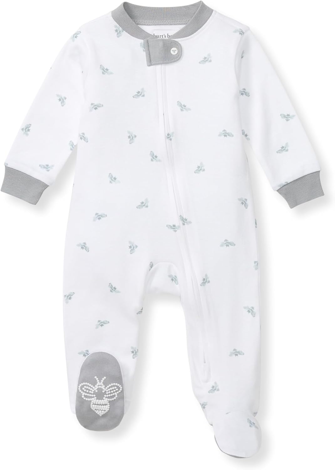 Burt's Bees Baby Pijama con pies de algodón orgánico para niños