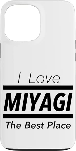 アイラブ・MIYAGI 宮城（I Love）JIMO-T【47都道府県】ジモティ プレゼント お土産 かっこいい 面白い スマホケース iPhone 16 用