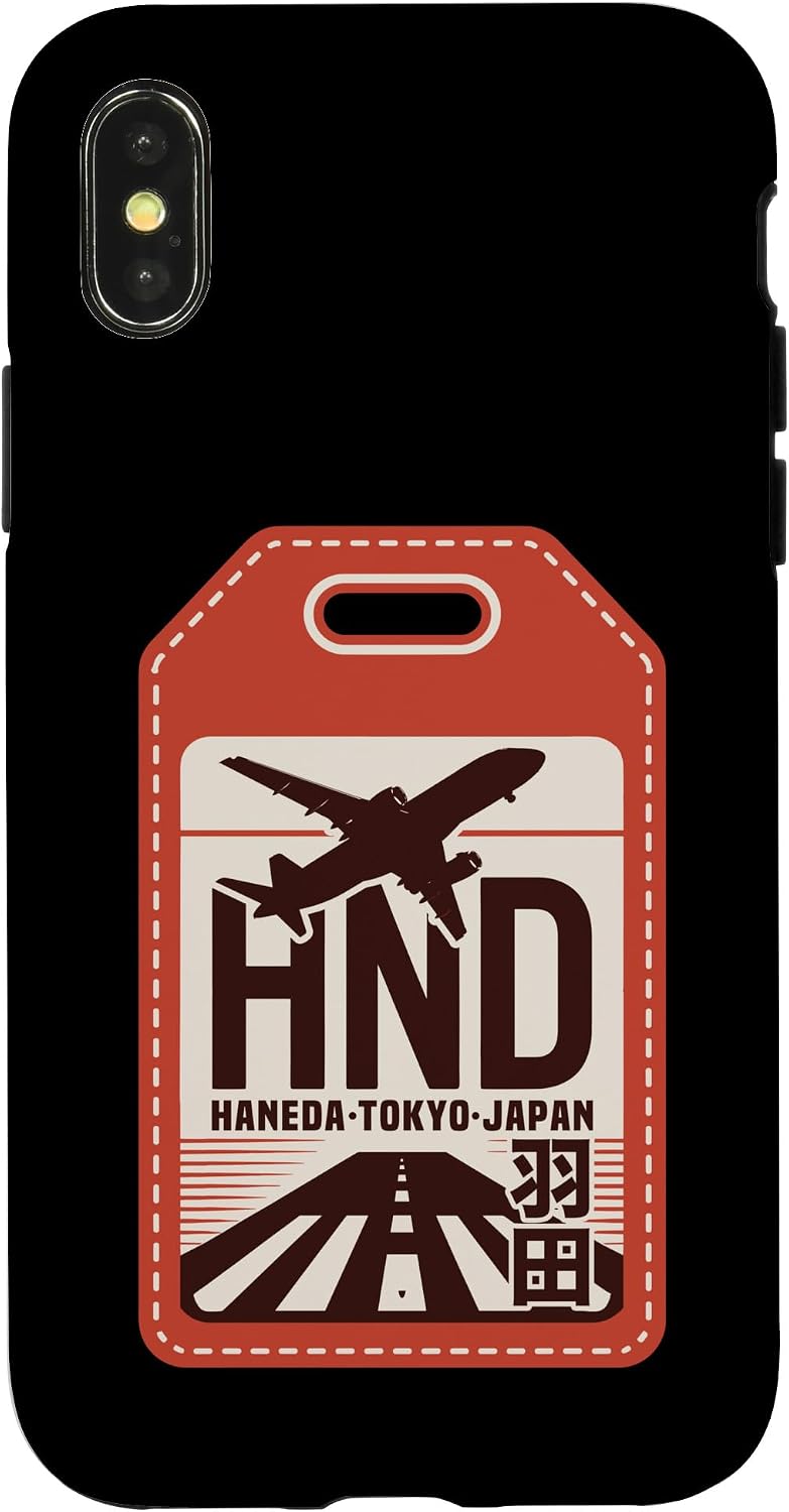 HND 羽田 東京 日本 空港コード 漢字 お土産 スマホケース iPhone 17 用
