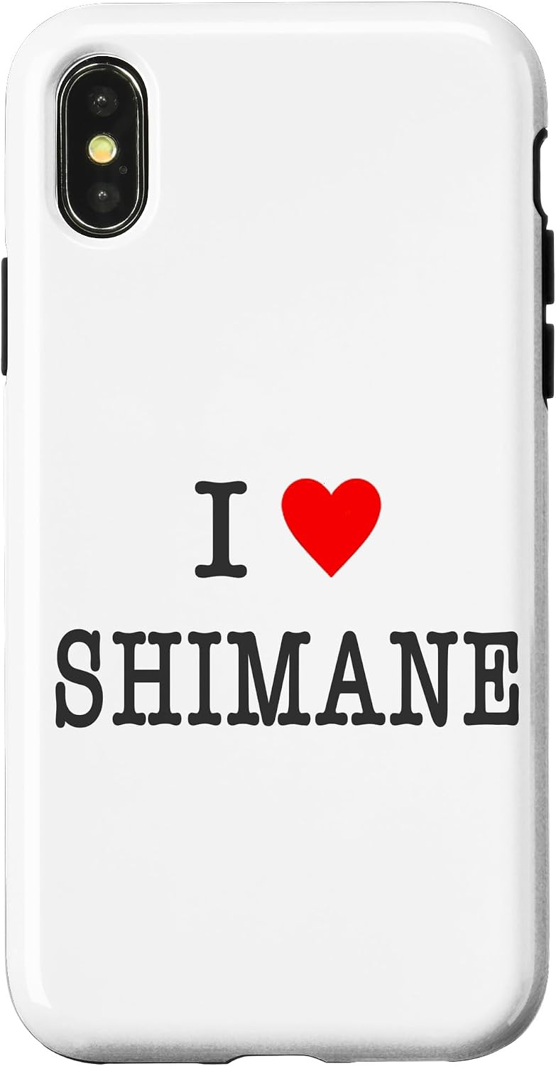 アイラブ・SHIMANE 島根（I Love ハート）【47都道府県】JIMO-T ジモティ お土産 プレゼント 面白 スマホケース iPhone 15 Plus 用