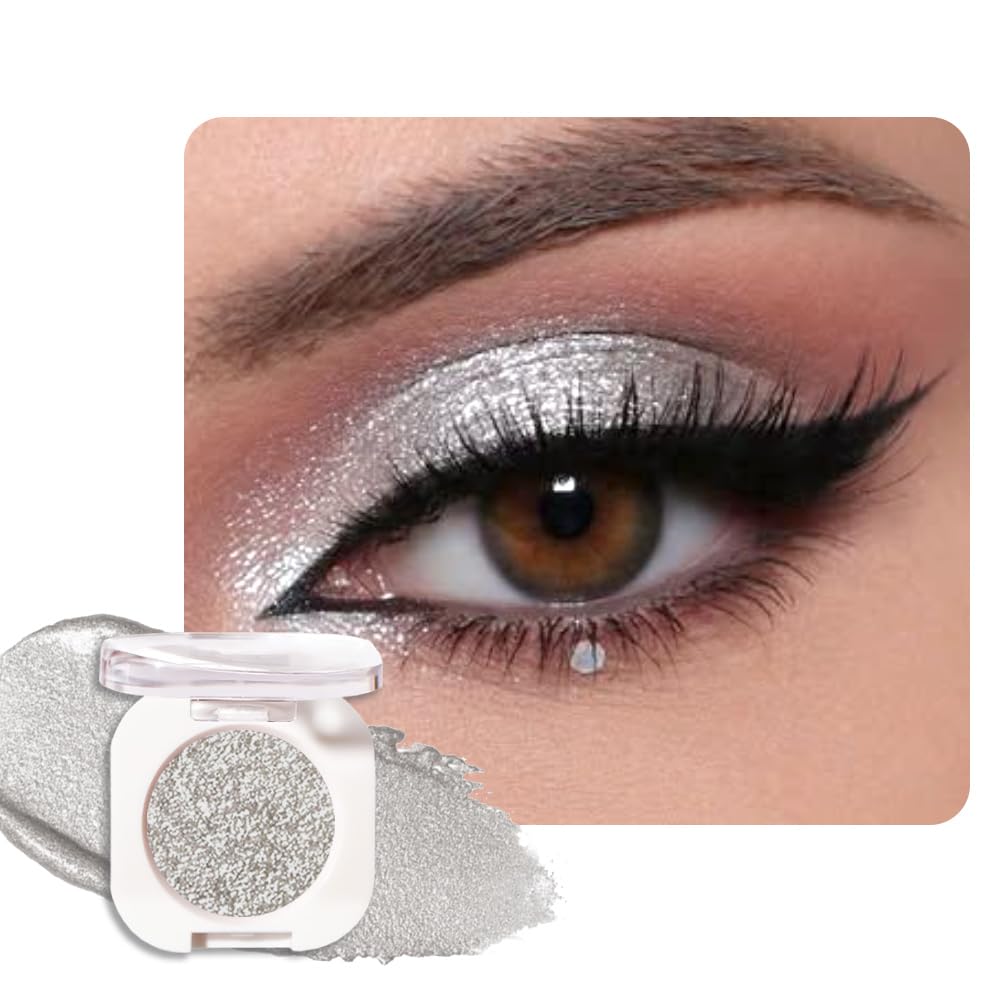 FeiCuiYun - Paleta de sombra de ojos mate monocromática, sombra de ojos verde bosque mate para mujeres mayores, mini sombra de ojos prensada pigmentada impermeable, vegana, con talco, libre de