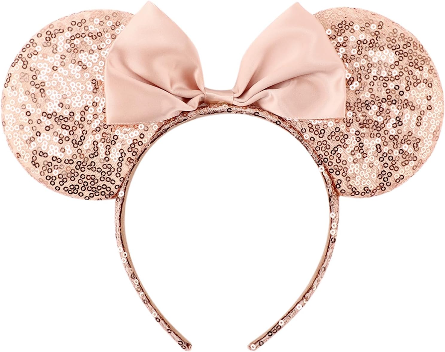 DRESHOW Mouse Ears Bow Sequins Party Decoration Cosplay Costume for Girls and Women