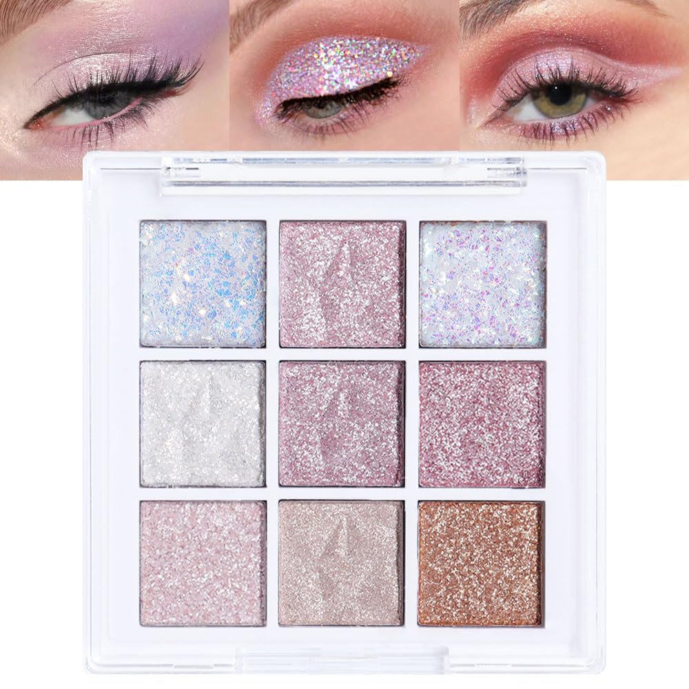 CAKAILA Brown Eyeshadow Palette-Neutral Nude Brown Smokey Eye Shadow Palette,Rose Gold Bronze Naked Cream Eyeshadow Palette Makeup,Natural Eyeshadow for Eyes Long Lasting Naturing-Looking
