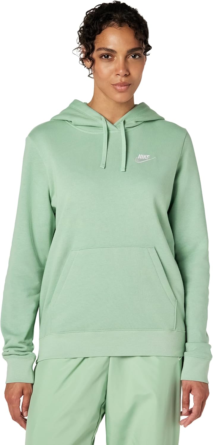Nike Sudadera con Capucha de Forro Polar Pullover Sportswear Club para Mujer